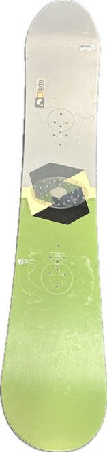 Vist Large View of Product Image Which is Used Burton 2002 CLASH Mens Snowboard Only Grey 153 cm