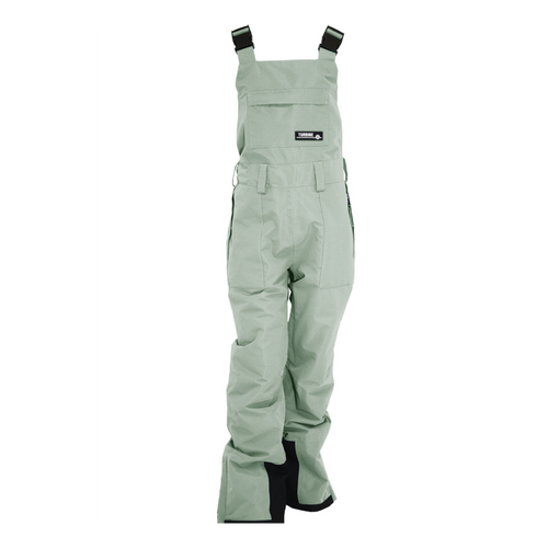 Vist Large View of Product Image Which is New Turbine Drifter 2026 Snow Bibs Mint- Youth LG