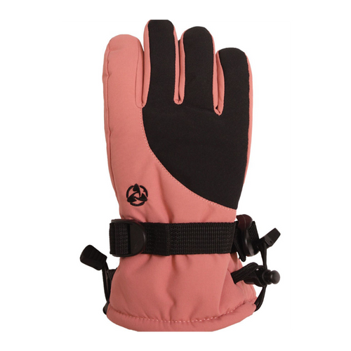 Vist Large View of Product Image Which is New Turbine Arya 2026 Snow Gloves Dusty Pink- Girls' LG