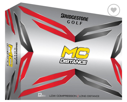 Vist Large View of Product Image Which is New BRIDGESTONE GOLF MC DISTANCE 12PK GOLF BALLS