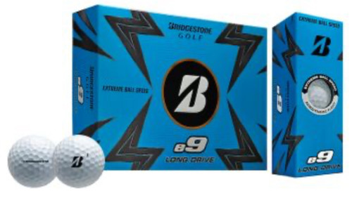 Vist Large View of Product Image Which is New BRIDGESTONE GOLF E9 LONG DRIVE 12PK GOLF BALLS