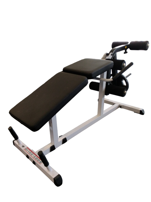 Vist Large View of Product Image Which is Used Body Solid LEG CURL BENCH Slant Bench