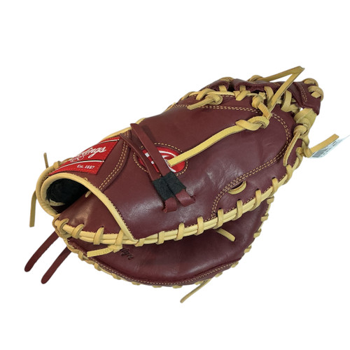 Vist Large View of Product Image Which is Used Rawlings SANDLOT BB/SB Catchers RH Throw Maroon 33"