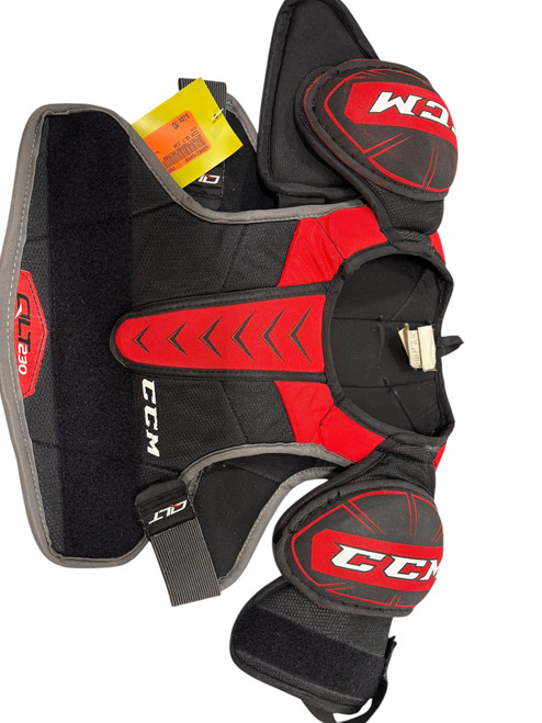 Vist Large View of Product Image Which is Used CCM QLT 230 Junior Shoulder Pads MD