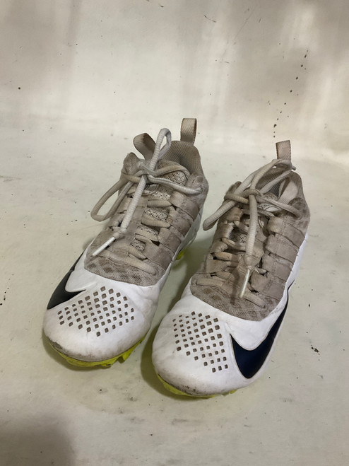 Used Nike Jr FB Cleats White Junior 01.5 11790-S000049677 Vist Large View of Product Image Which is Used Nike Jr FB Cleats White Junior 01.5