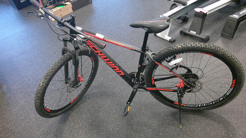 Vist Large View of Product Image Which is Used Schwinn BONAFIDE Mountain Bike Mens Black 58-61cm - 23-24" - XXL Frame