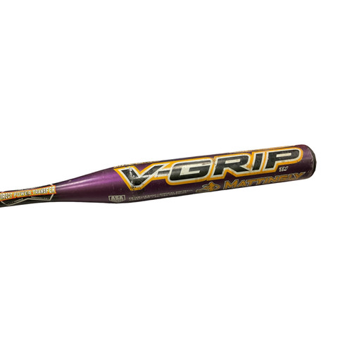 Vist Large View of Product Image Which is Mattingly V-GRIP MB75 BB/SB Fastpitch Bat 31"