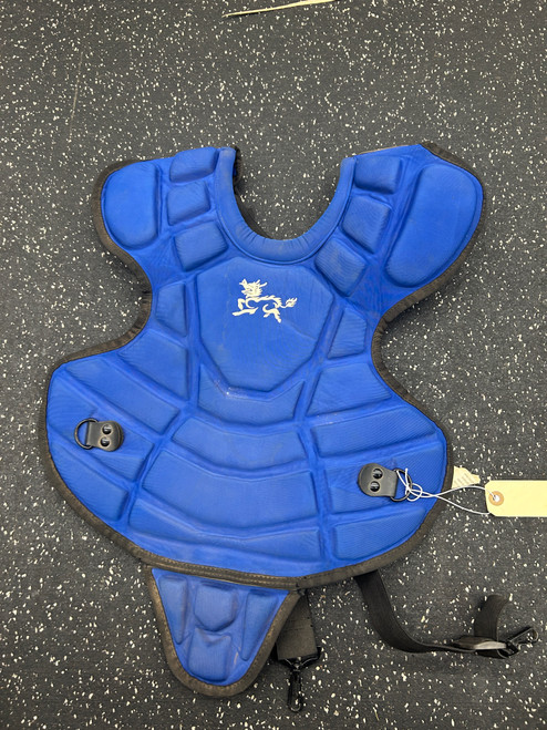 Vist Large View of Product Image Which is Used JADEKYLIN Catchers Chest Protector Royal Blue Youth