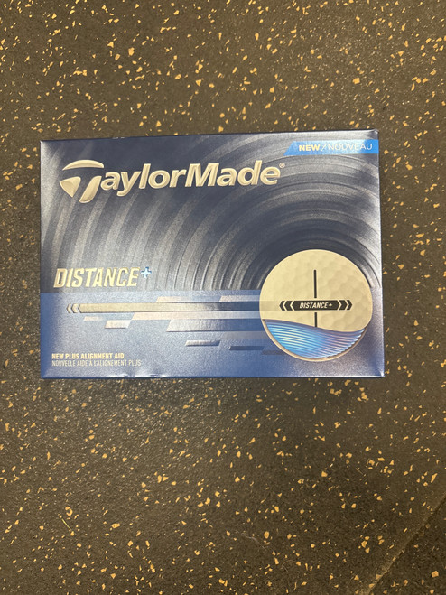 Vist Large View of Product Image Which is Used Taylormade DISTANCE + 12 PACK 12 Pack - Golf Balls
