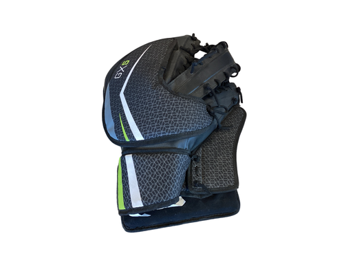 Vist Large View of Product Image Which is Used WinnWell GX5 LH CATCH Street Goalie Catcher Jr Black LG