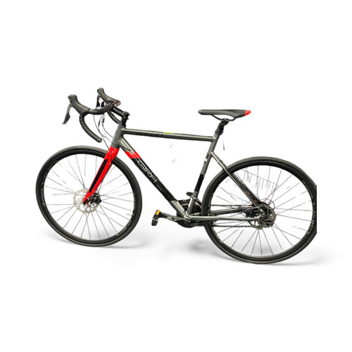 Vist Large View of Product Image Which is Used Ozone VIAGGIO Road Bike Mens Red 54-55cm - MD Frame