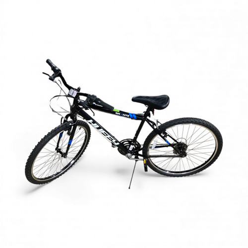 Vist Large View of Product Image Which is Used Huffy HARDTAIL GRANITE Mountain Bike Mens Black 43-47cm - 17-18" - MD Frame