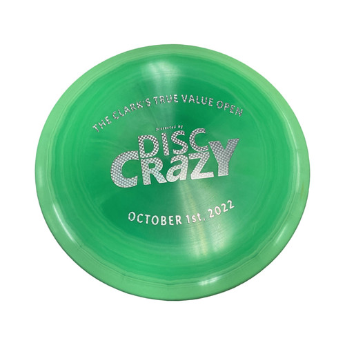 Vist Large View of Product Image Which is DISC CRAZY 178G Disc Golf Mid Range Green