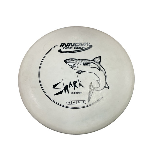 Vist Large View of Product Image Which is Innova SHARK 146G Disc Golf Mid Range White