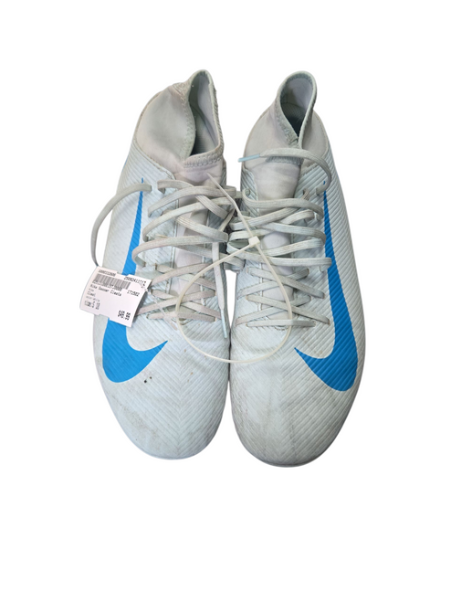 Vist Large View of Product Image Which is Used Nike Soccer Cleats White Senior 10