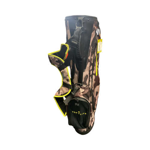 Vist Large View of Product Image Which is Top Flite 6-WELL Mens Stand Bag Camouflage