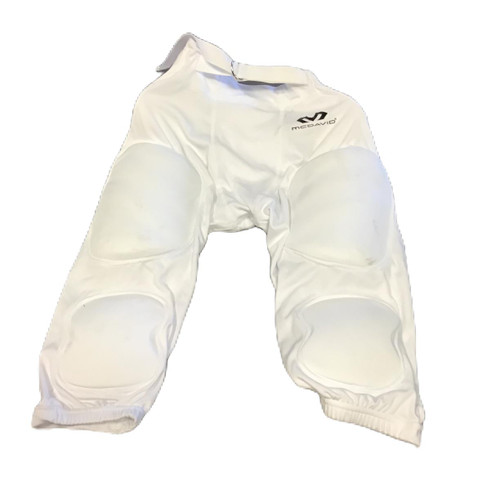 Vist Large View of Product Image Which is Used McDavid Youth FB Integrated Pants White XL