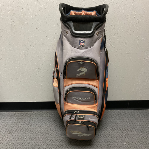 Vist Large View of Product Image Which is Used DENVER BRONCOS NFL Men's Cart Bag Royal Blue And Orange