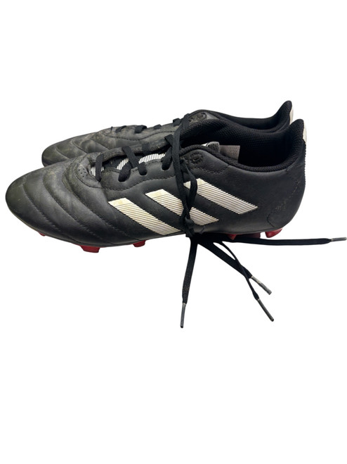 Vist Large View of Product Image Which is Used Adidas Soccer Cleats Black Senior 7.5