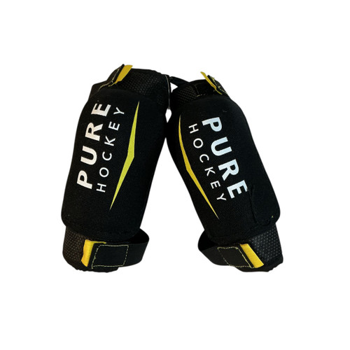 Vist Large View of Product Image Which is Used Pure Hockey ELBOW GUARDS Youth Elbow Pads LG