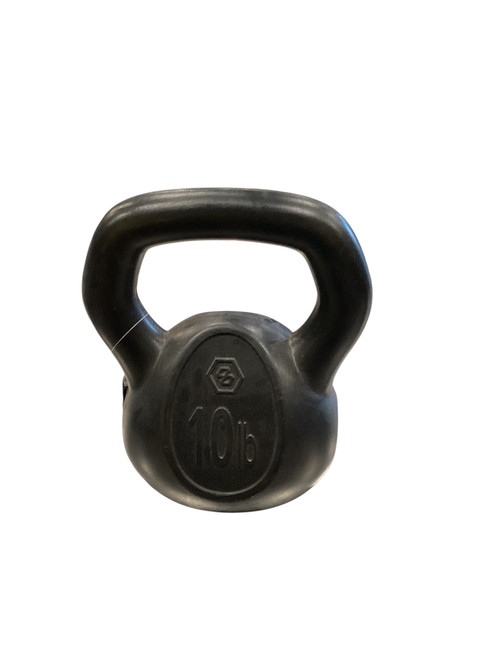 Vist Large View of Product Image Which is Used Kettle Dumbbell (Each) Black 10 lb