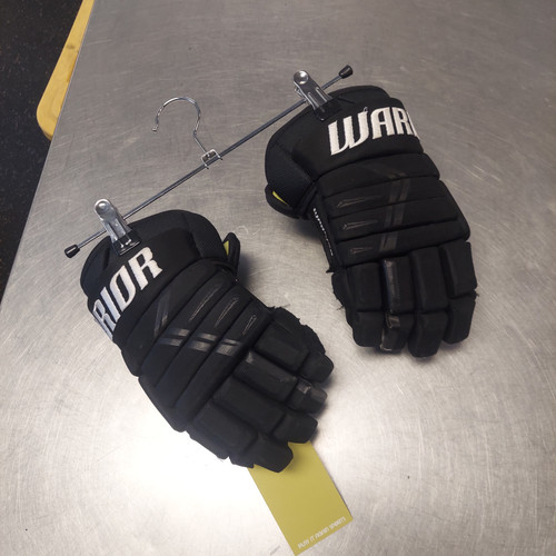 Vist Large View of Product Image Which is Used Warrior ALPHA LITE Junior Gloves Black 12"