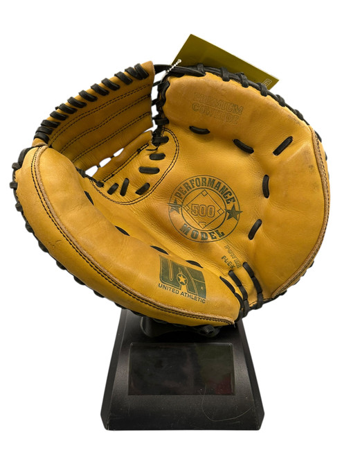 Vist Large View of Product Image Which is Used UNITED ATHLETIC BB/SB Catchers RH Throw Tan 32 1/2"