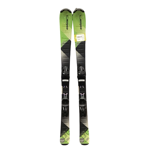 Vist Large View of Product Image Which is Used Elan EXPLORE PRO Boys DH Ski/Binding Black 120 cm