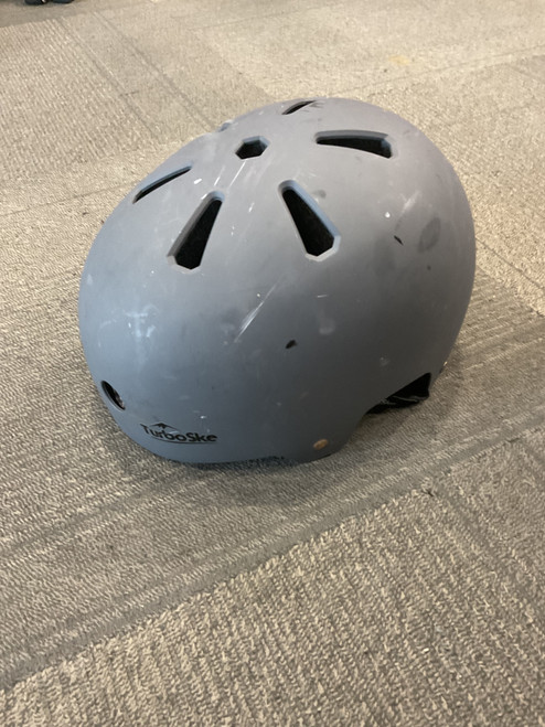 Vist Large View of Product Image Which is Used TURBO SKE HELMET Skateboard Helmet Grey M/L
