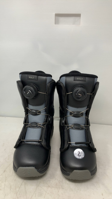 Vist Large View of Product Image Which is Used RIPZONE BOLT Boys Snowboard Boots Black Junior 02