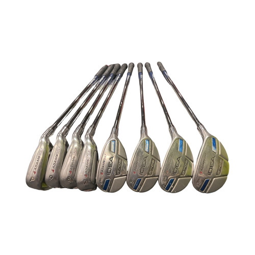 Vist Large View of Product Image Which is Adams Golf IDEA A70S 9I-PW/7H-8H/3W-6W Mens Complete Set RH 8 Piece