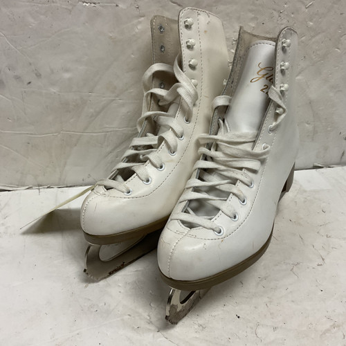 Vist Large View of Product Image Which is Used Jackson GLACIER 220 Women's Figure Skate White Senior 7