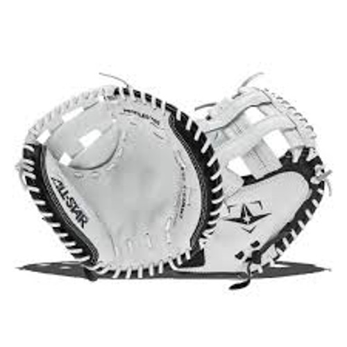 Vist Large View of Product Image Which is NEW ALL STAR FUTURE STAR FAST PITCH SOFTBALL CATCHERS MITT 32.5" RH