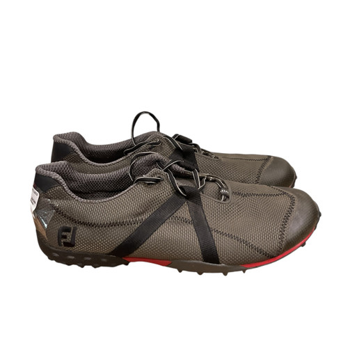Vist Large View of Product Image Which is Used Foot Joy Mens Golf Shoes Grey Senior 11.5