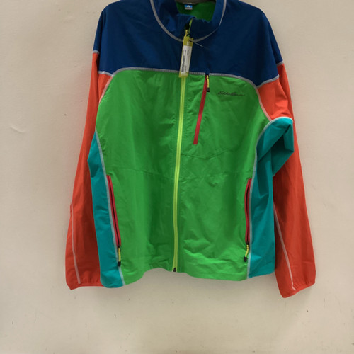 Vist Large View of Product Image Which is Used Eddie Bauer Outerwear Light Jacket M Green XL