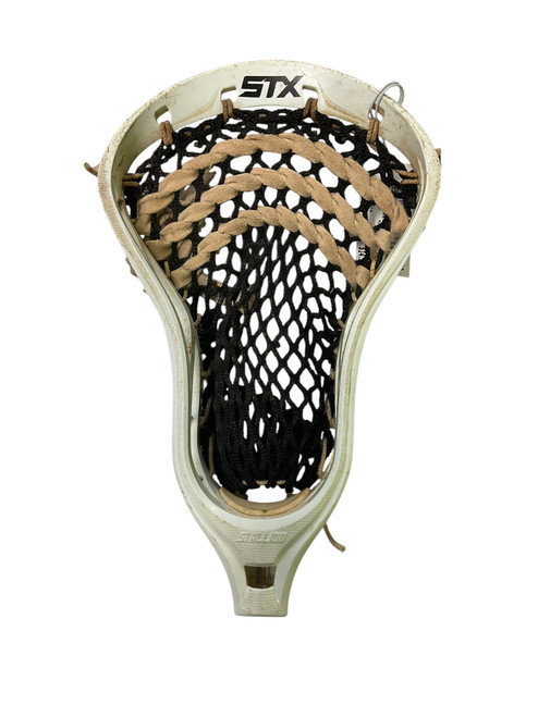 Vist Large View of Product Image Which is Used STX STALLION STRUNG Mens Lacrosse Head White
