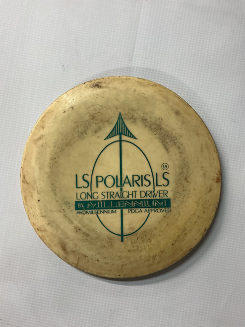 Vist Large View of Product Image Which is Used Millennium LONG STRAIGHT DRIVER Disc Golf Mid Range Gold
