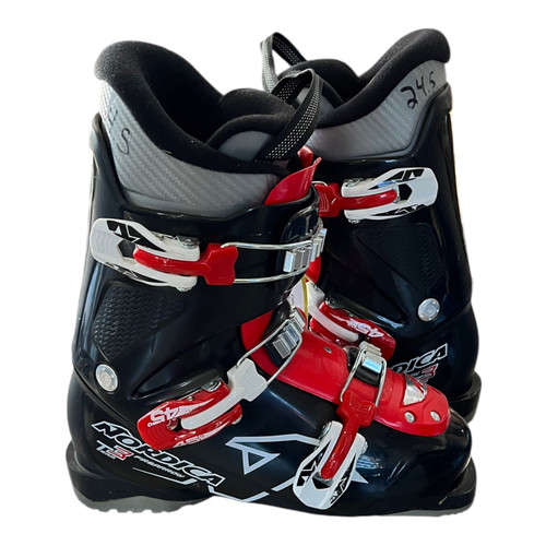 Vist Large View of Product Image Which is Used Nordica FIRE ARROW T3 Boys DH Ski Boot Black 245 MP - M06.5 - W07.5