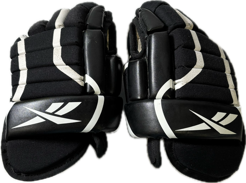 Vist Large View of Product Image Which is Used Reebok SC3 Junior Gloves Black 10"