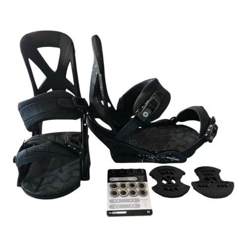 Vist Large View of Product Image Which is Used Burton MISSION Mens Binding Only Black LG