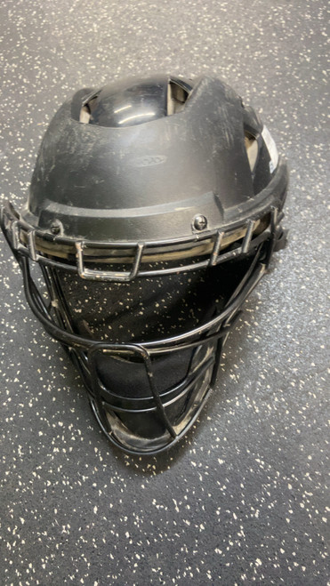 Vist Large View of Product Image Which is Used Easton ELITE Catchers Helmet w/Mask Black MD