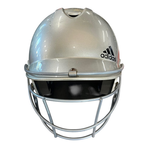 Vist Large View of Product Image Which is Used Adidas BATTING HELMET Batting Helmet w/Mask Grey Fits all