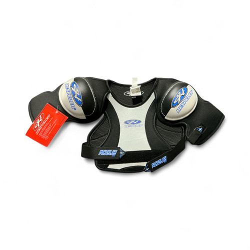 Vist Large View of Product Image Which is Used Hespeler RX10 Youth Shoulder Pads MD