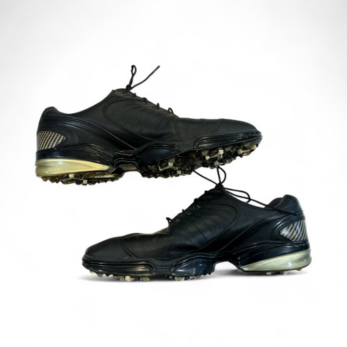 Vist Large View of Product Image Which is Used Foot Joy Mens Golf Shoes Black Senior 10.5