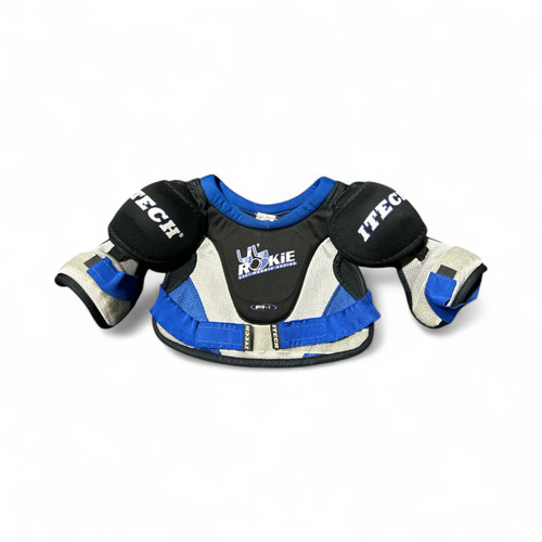 Vist Large View of Product Image Which is Used Itech LIL ROOKIE Junior Shoulder Pads LG