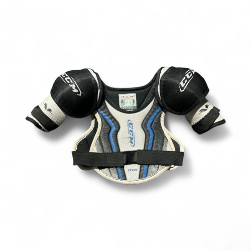 Vist Large View of Product Image Which is Used CCM OVE Youth Shoulder Pads LG