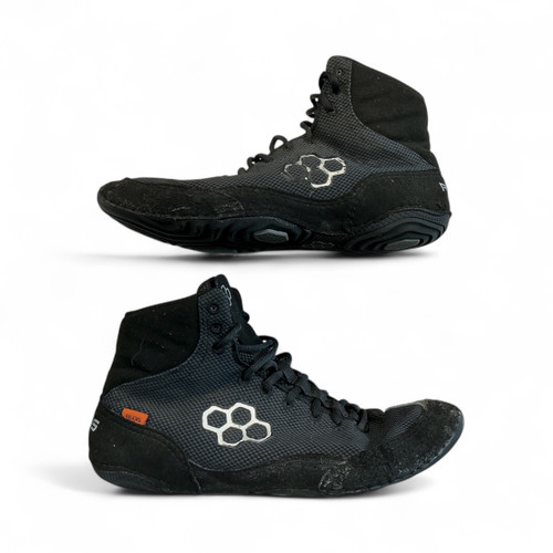 Vist Large View of Product Image Which is Used Rudis Wrestling Shoes Black Senior 10