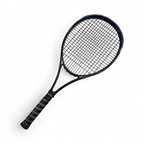 Vist Large View of Product Image Which is Used Prince CTS SYNERGY 28 Adult Tennis Racquet Royal Blue 4 1/2"