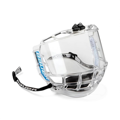 Vist Large View of Product Image Which is New Bauer CONCEPT 3 Hockey Full Visor Clear