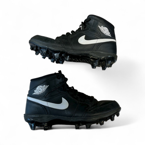 Vist Large View of Product Image Which is Used Nike JORDAN 1 HIGH BB/SB Cleats Black Senior 8.5